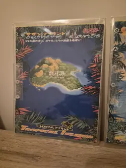 Pokemon TCG Southern Islands Japanese Complete Set 18 Cards In Binders EXCELLENT - Image 3