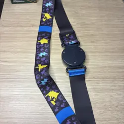 Pokemon Clip N Go Belt Toy Adjustable Lot Of 3 Belts Red Black White Pokeball - Image 3