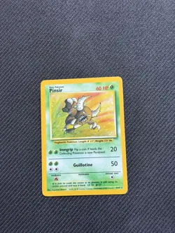 Pinser 9/64 No Symbol Error | Pokemon TCG - Jungle | Holo Rare | LP - Image 1