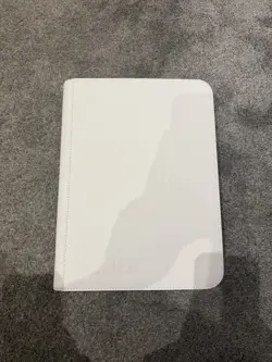 Vault x 9 Pocket Exo-Tec Zip White Edition Binder for 360 Trading Card - Image 1