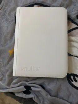 Vault x 9 Pocket Exo-Tec Zip White Edition Binder for 360 Trading Card - Image 2