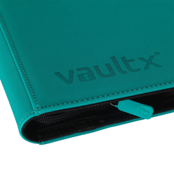 Vault X - 9-Pocket Exo-TecR Zip Binder - Teal - Image 5