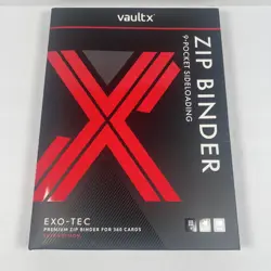Vault X SV10 First Edition Exo-Tec 9 Pocket Zip Binder - Destined Rivals - Image 1