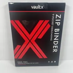 Vault X SV10 First Edition Exo-Tec 9 Pocket Zip Binder - Destined Rivals - Image 2
