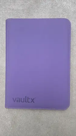 Vault X 9 Pocket Exo-Tec Zip Binder SV1 Scarlet & Violet ✅ - Image 1