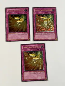 3x Phoenix Wing Wind Blast FET-EN053 Ultimate Rare 1st Edition Yugioh - Image 1