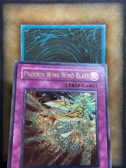 Yugioh Phoenix Wing Wind Blast FET-EN053 Ultimate Rare 1st Edition LP/MP - Image 2
