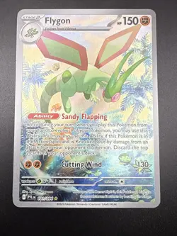 Me02: Phantasmal Flames Pokemon TCG Flygon 101/094 IR 2025 Illustration Rare NM - Image 3