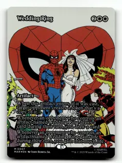 Wedding Ring (Borderless) 7 Foil M Marvel Universe Eternal-Legal - Image 1