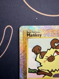 Mankey 81/110 Pokemon 2002 Legendary Collection Reverse Holo LP - Image 5
