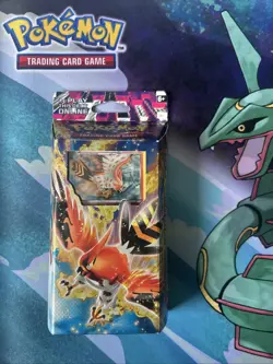 POKEMON XY PHANTOM FORCES BURNING WINDS THEME DECK W/ TALONFLAME CARD - Image 1