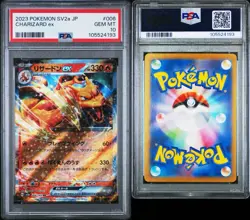 CHARIZARD EX 2023 Pokemon S&V 151 SV2a JP Double Rare #006/165 PSA 10 GEM MINT - Image 3
