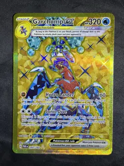 ✅Pokemon TCG Garchomp ex 260/182 Paradox Rift Gold Holo Hyper Rare NM Fresh🇺🇸 - Image 1