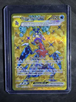 ✅Pokemon TCG Garchomp ex 260/182 Paradox Rift Gold Holo Hyper Rare NM Fresh🇺🇸 - Image 3
