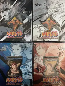 Naruto Curse Of The Sand Set Of All 4 Decks For Card Game CCG TCG- Very Rare - Image 1