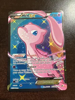 Mew EX RC24/RC25 Pokemon TCG Legendary Treasures DMG - Image 1