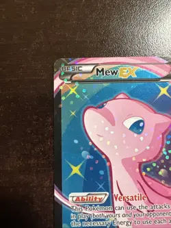 Mew EX RC24/RC25 Pokemon TCG Legendary Treasures DMG - Image 2