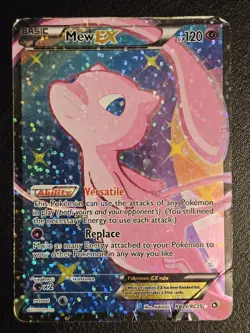 Mew EX RC24/RC25 BW Legendary Treasures Pokemon TCG HP/DMG - Image 2