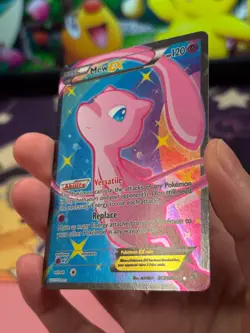 Mew EX RC24/RC25 Legendary Treasures: Radiant Collection Holo Pokemon Card MP+ - Image 4