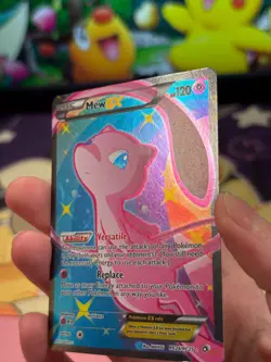 Mew EX RC24/RC25 Legendary Treasures: Radiant Collection Holo Pokemon Card MP+ - Image 5