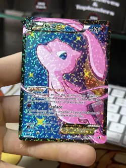 #2 Mew EX RC24/RC25 Legendary Treasures 2013 Full Art Holo Pokemon Card TCG - Image 3