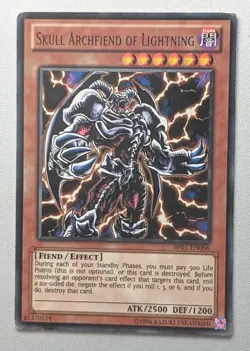 Skull Archfiend of Lightning BP01-EN006 Black Rare Yu-Gi-Oh Card - Image 1