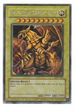 JP) Yugioh - Konami - Yu-Gi-Uh! - The Winged Dragon of Ra - DOD-001 Trading Card - Image 1
