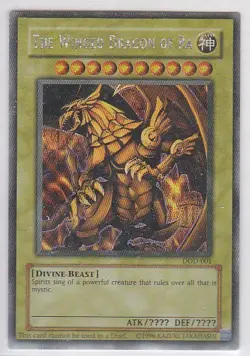 JP) Yugioh - Konami - Yu-Gi-Uh! - The Winged Dragon of Ra - DOD-001 Trading Card - Image 2