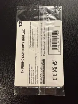 Pokemon TCG Hop's Snorlax GameStop Promo Card 117/159 Journey Together Sealed NM - Image 2