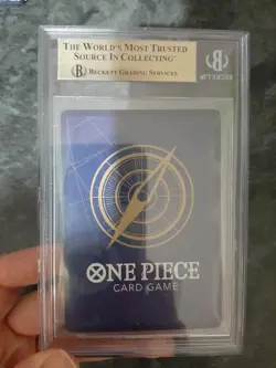 One Piece Nami OP01-016 Pre Errata Wave 1 Romance Dawn BGS Pristine 10 - Image 2