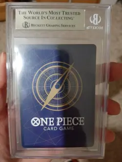 One Piece Nami OP01-016 Pre Errata Wave 1 Romance Dawn BGS Pristine 10 - Image 4