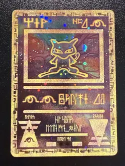 Pokemon TCG Ancient Mew 2000 Movie Promo Holo Card Near Mint Condition - Image 1