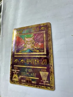 Pokemon TCG Ancient Mew 2000 Movie Promo Holo Card Near Mint Condition - Image 3
