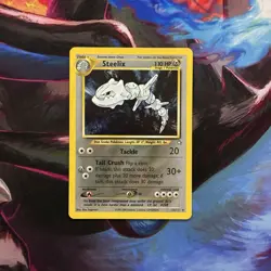 Pokemon TCG: Vintage Steelix 15/111 Neo Genesis Holo - NM - Image 1