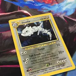 Pokemon TCG: Vintage Steelix 15/111 Neo Genesis Holo - NM - Image 2