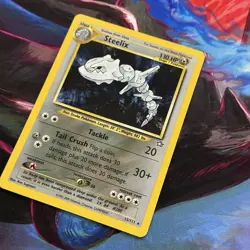 Pokemon TCG: Vintage Steelix 15/111 Neo Genesis Holo - NM - Image 3