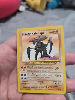 Shining Kabutops Neo Destiny 108/105 Unlimited Secret Rare Card - Image 1