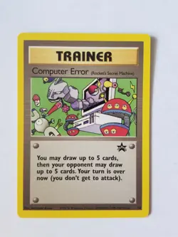COMPUTER ERROR (Rocket's Secret Machine) 16 WOTC Promo Pokemon Card Near Mint - Image 1