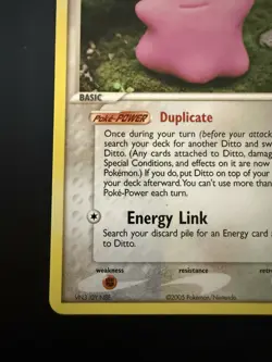 Pokemon TCG Ex Delta Species Ditto 35/113 Common Non-Holo NM - Image 5