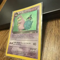 Pokemon TCG Dark Slowbro 12/82 Team Rocket Holo Rare English 60 HP - Image 4