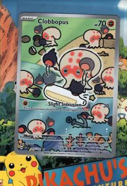 Pokemon TCG Clobbopus 207/191 Illustration Rare Surging Sparks NM/M - Image 1