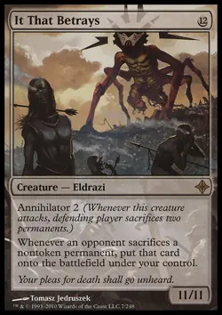 MTG Magic the Gathering It That Betrays (7/255) Rise of the Eldrazi LP - Image 1