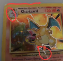 Pokemon TCG Charizard 4/102 Base Set,holo Unlimited 1999 Damage/heavily Playe - Image 5