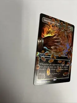 Smothering Tithe Borderless Foil Commander Masters Card #0693 MTG LP - Image 5