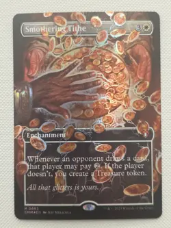 Smothering Tithe (Borderless) Commander Masters Foil - Image 1