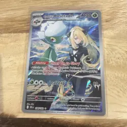 Cynthia's Roserade 184/182 Illustration Rare Destined Rivals Pokemon Cards - Image 1