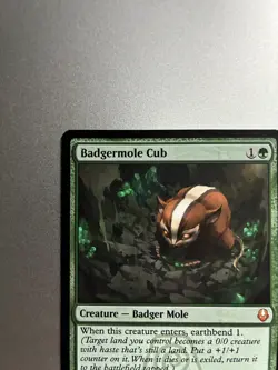 Badgermole Cub MTG Magic Card from Avatar The Last Airbender Mythic - Image 3