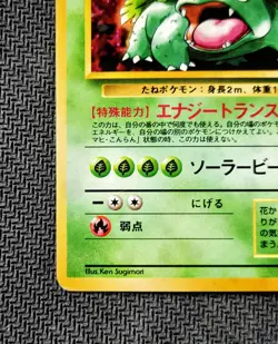 1999 Pokemon TCG Venusaur No. 003 CD Promo - Japanese Rare Holo Vintage - Image 2