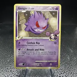 Gengar GL LV.65 40/111 Rising Rivals Regular Rare Pokemon TCG Card - Image 1