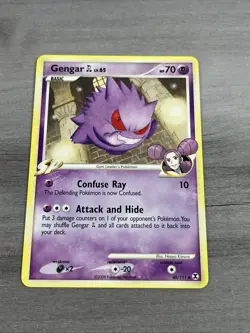 Gengar GL LV.65 40/111 Rising Rivals Regular Rare Pokemon TCG Card - Image 1